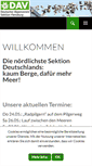 Mobile Screenshot of dav-flensburg.de